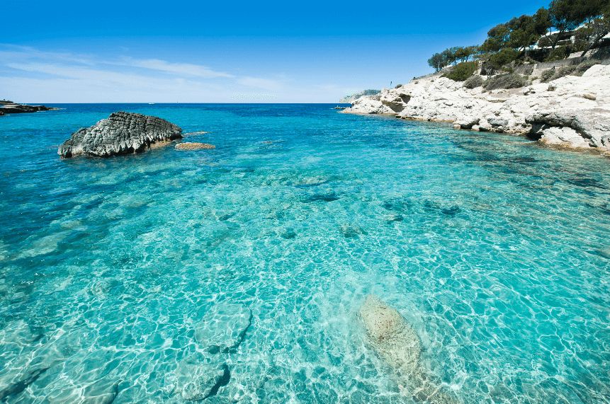 Mallorca Nature boat charter, Mallorca landscape boat charter, natural boat charter in Mallorca, South Mallorca boat charter, boat charter from portals nous,
